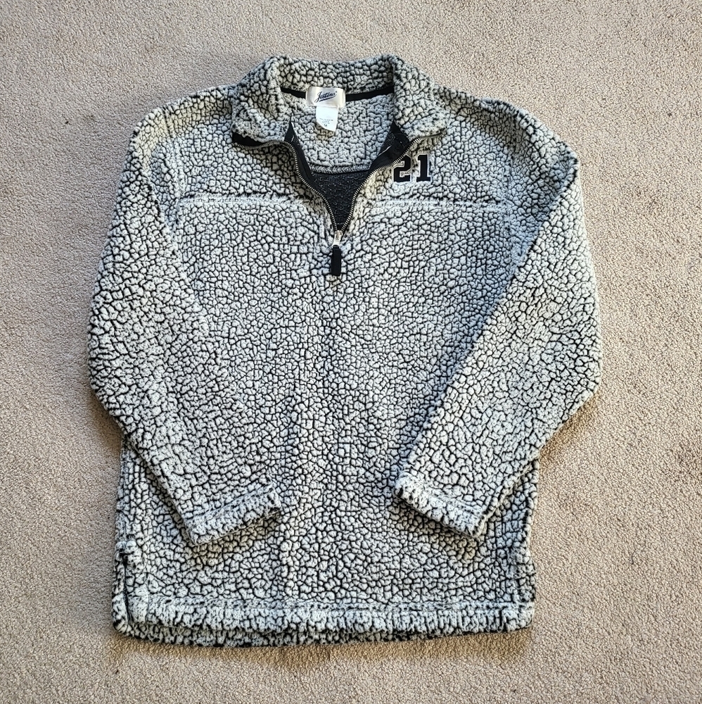 Jostens Womens 21 Sherpa Quarter Zip Sweater